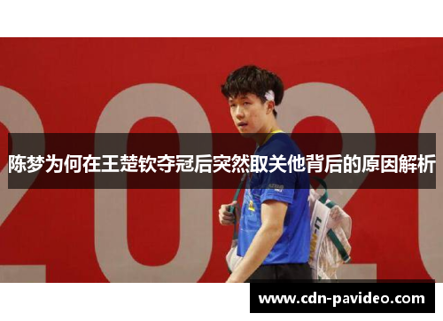 陈梦为何在王楚钦夺冠后突然取关他背后的原因解析 陈梦为何在王楚钦夺冠后突然取关他背后的原因解析